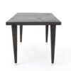 Reflect - Outdoor Dining Table With Rattan Cover - Dark Gray - Image 7