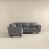 Erman - Pillow Back Corner Sofa - Dark Gray - Image 4