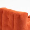 Fluffy Bean Bag Chair, Comfortable Bean Bag For Adults And Children, Super Soft Lazy Sofa Chair With Memory Foam And Ottoman, Indoor Modern Focus Bean Bag Chair For Living Room, Bedroom, Apartment - Red - Image 8