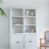 Solid Wood Cabinet - White - Image 13
