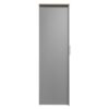 3 Door Storage Wardrobe With Cabinets And 2 Hanging Rods - Gray - Image 8