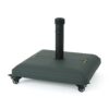Wheelie - Umbrella Base Square Concrete Patio Stand With Stainless Steel Handle - Green - Image 7