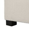 Textured Boucle Ottoman Bench With Hinged Lid For Seating And Storage - Beige - Image 15