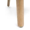 Contemporary Fabric Dining Chairs (Set of 2) - Green / Natural Oak - Image 10