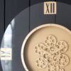 Round Moving Gear Roman Numeral Clock - Multicolor - Image 9