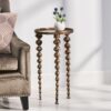 Bohemian Industrial Drill Table L - Antique Brass - Image 7