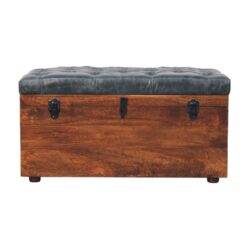 Buffalo - Hide Storage Trunk - Brown