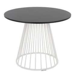 Canary Cosmo - Contemporary Dining Table - White / Black