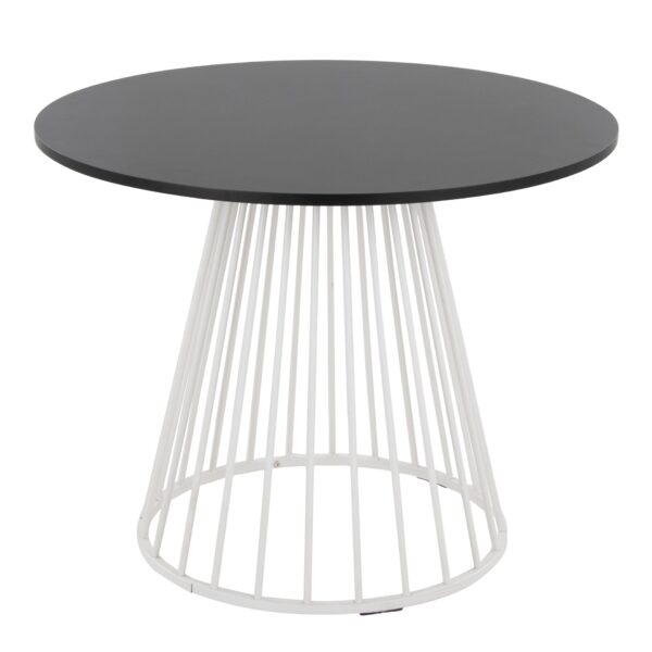 Canary Cosmo - Contemporary Dining Table - White / Black
