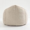 Bedding Bean Bag Sofa Chair High Pressure Foam Bean Bag Chair Adult Material With Padded Foam Padding Compressed Bean Bag With Footrest - Beige - Image 11