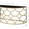 Altus - Console Table - Gold - Image 5