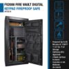 11.87 Cubic Ft Tall Fireproof Safe Vault - Black - Image 10