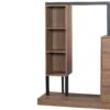 Wardrobe With 4 Drawers And 3 Shelves - Espresso - Image 6
