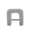Boucle Stool (Set of 2), Dining Chairs For Home Kitchen Island - Gray - Image 9