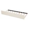 Queen Size Upholstered Platform Bed With Trundle And Drawers - Beige - Image 15
