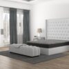 CS Hybrid - 8" Full Pocket Coil Mattress - Black / Gray - Image 4