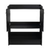 30 Inches Modern Freestanding Bathroom Vanity With 2 Doors (Excluding Sink) - Dark Oak - Image 16