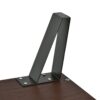 Modern Industrial Tall End Table With Drawer And Shelf - Walnut - Image 12