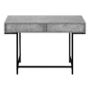 Computer Desk For Home Office, Laptop, Storage Drawers, Versatile Placement - Gray - Image 4