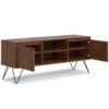 Hunter - TV Media Stand - Walnut Veneer - Image 3