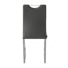 Modern Dining Chair (Set of 2), Upholstered With Cloth And Electroplated Metal Legs For Home Furniture - Charcoal Gray - Image 11