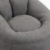 Bedding Bean Bag Sofa Chair High Pressure Foam Bean Bag Chair Adult Material With Padded Foam Padding Compressed Bean Bag With Footrest - Gray - Image 17