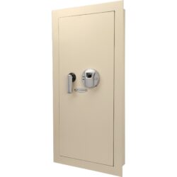 0.82 Cubic Ft Biometric Wall Safe - Beige