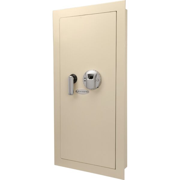 0.82 Cubic Ft Biometric Wall Safe - Beige