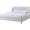 Queen Upholstered Bed - Beige - Image 2
