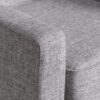 Nebulize - Upholstered Fabric Club Chair With Button Tufted And Square-Off Arm And Back - Light Gray - Image 6