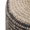 Larissa - Round Braided Pouf - Natural - Image 6