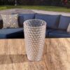 Leading Ware Diamond Cut Acrylic Drinking Glasses (Set of 4), Bpa Free, 19Oz - Clear - Image 4