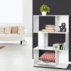 3 Layer Simple Household Bookshelf - Cream White - Image 5