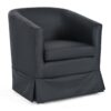 27.36" Wide Swivel Chair - Black - Image 6
