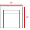 Patio Chair With Cushion - Espresso - Image 6