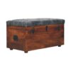 Buffalo - Hide Storage Trunk - Brown - Image 2
