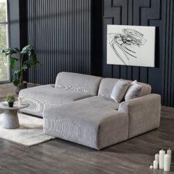 Mar - Sectional Sofa Right Facing - Gray