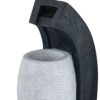 Water Fountain With Vase Design, With Light And Pump, For Indoor And Outdoor - Black / White - Image 4