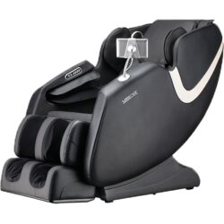 Bosscare - 2023 New Massage Full Body Chairs With Ai Voice, App Control Zero Gravity Shiatsu Recliner Massage Chair - Black