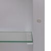 Rectangle Medicine Cabinet Mirror Bathroom Mirror With Storage Wall Mounted Medicine Mirror Cabinet With LED - Sliver - Image 20