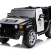 12V7A 30W*2 Four-Wheel Drive Leather Seat One Button Start, Forward And Backward, High And Low Speed, Music, Front Light, Power Display, Two Doors Can Open, 2.4G R / C, Seat Belt Four Wheel Absorber - Black - Image 2