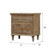 Ludin - 2 Drawer Nightstand - Taupe - Image 6