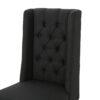 Contemporary Dining Chair (Set of 2) With Tufted Design - Charcoal - Image 13