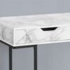 Computer Desk For Home Office, Laptop, Storage Drawers, Elegant Design - White - Image 9