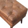 Harbour - Leather Bench - Brown - Image 6