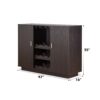 Hazen - Wine Cabinet II - Espresso - Image 7