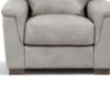 Cornelia - Leather Chair - Gray - Image 2