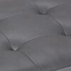Cosmopolitan - Storage Ottoman Bench With Open Bottom - Stone Gray - Image 5
