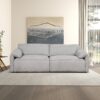 Cleveland - Dual Power Convertible Sofa - Silver - Image 8