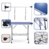 Large Grooming Table For Pet Dog And Cat With Adjustable Arm And Clamps Large Heavy Duty Animal Grooming Table - Blue - Image 6